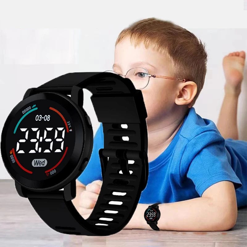 Montre pour enfant sport, affichage LED , résistante à l'eau