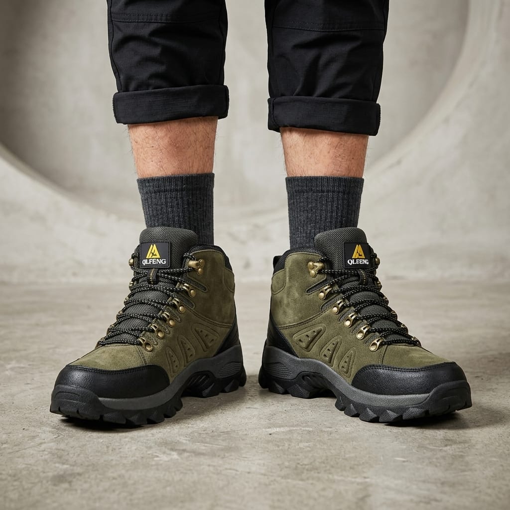bottes de trekking | HikingHavens® Vert / 36