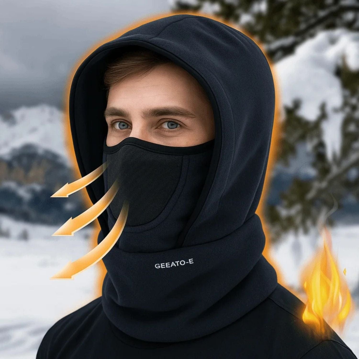 cagoule randonnée hiver