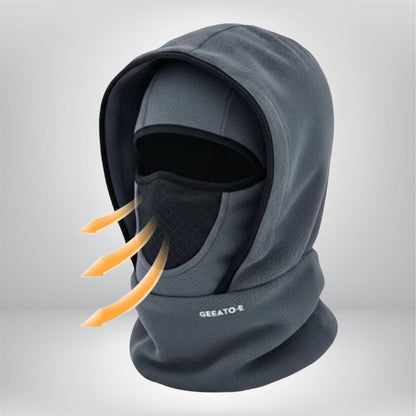 cagoule randonnée hiver Gris