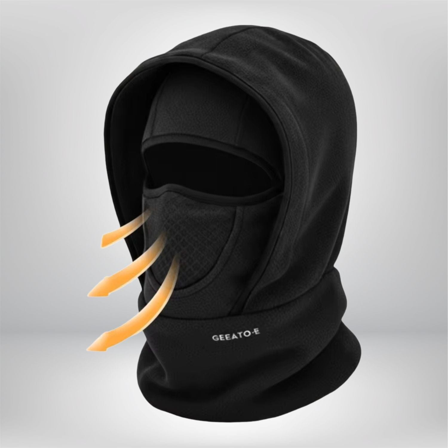 cagoule randonnée hiver Noir