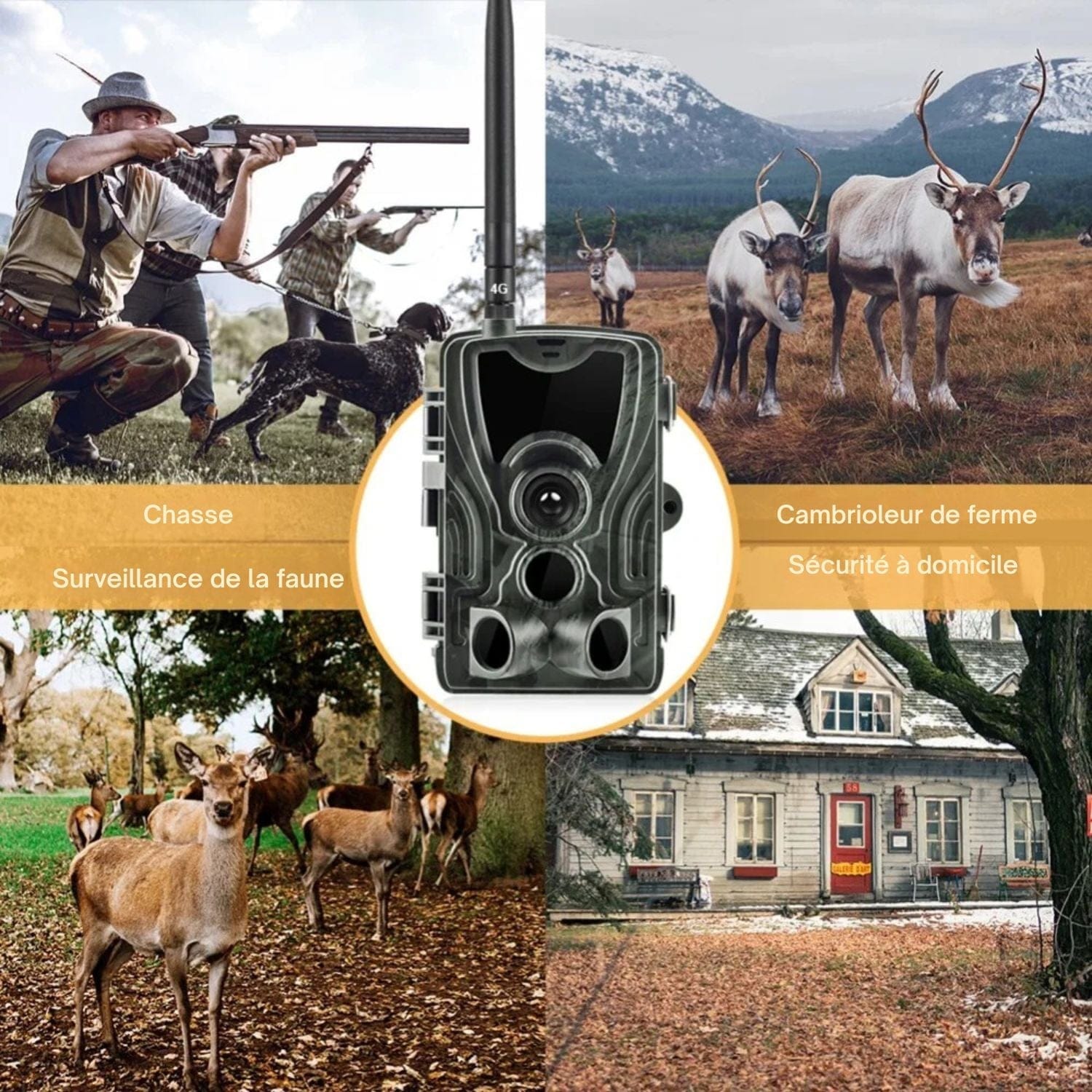 Caméra De Chasse 4G Version-Europe