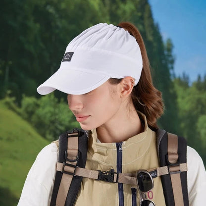 casquette randonnée femme Blanc / Unique