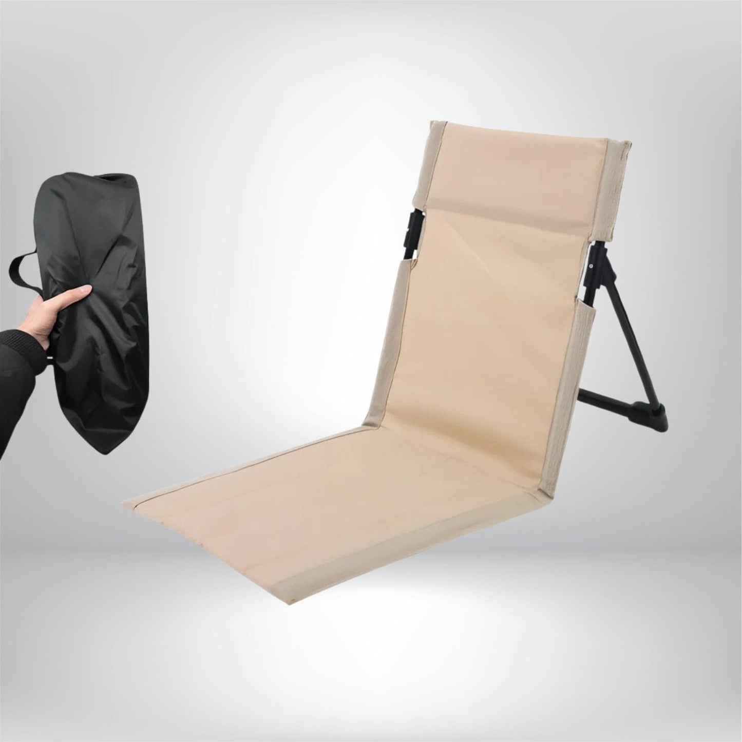 Chaise pliante randonnée Beige clair
