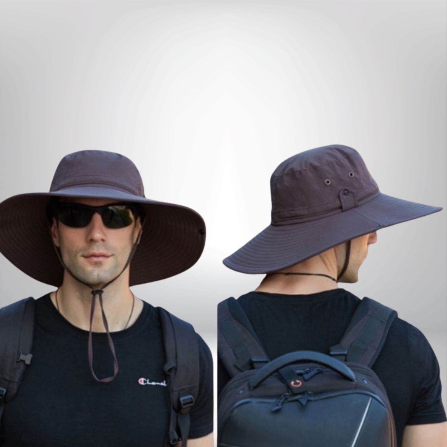 chapeau de randonnée | Homme imperméable