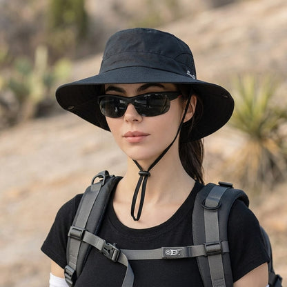 chapeau rando femme Noir / Taille unique