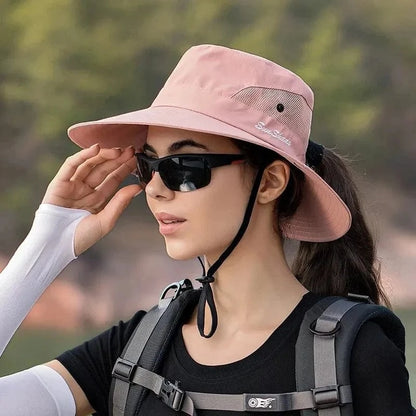 chapeau rando femme Taille unique / Rose