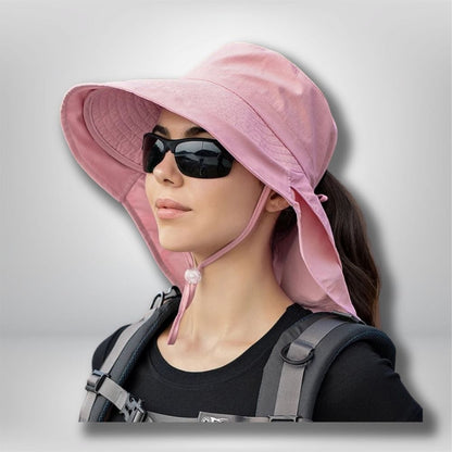 Chapeau randonnée Femme Rose / Taille unique