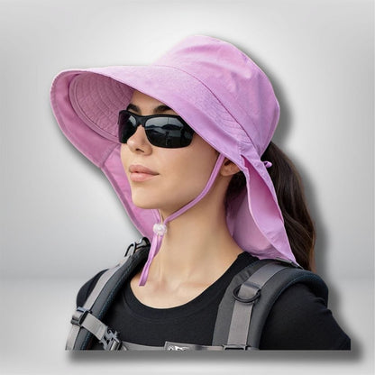 Chapeau randonnée Femme violet / Taille unique