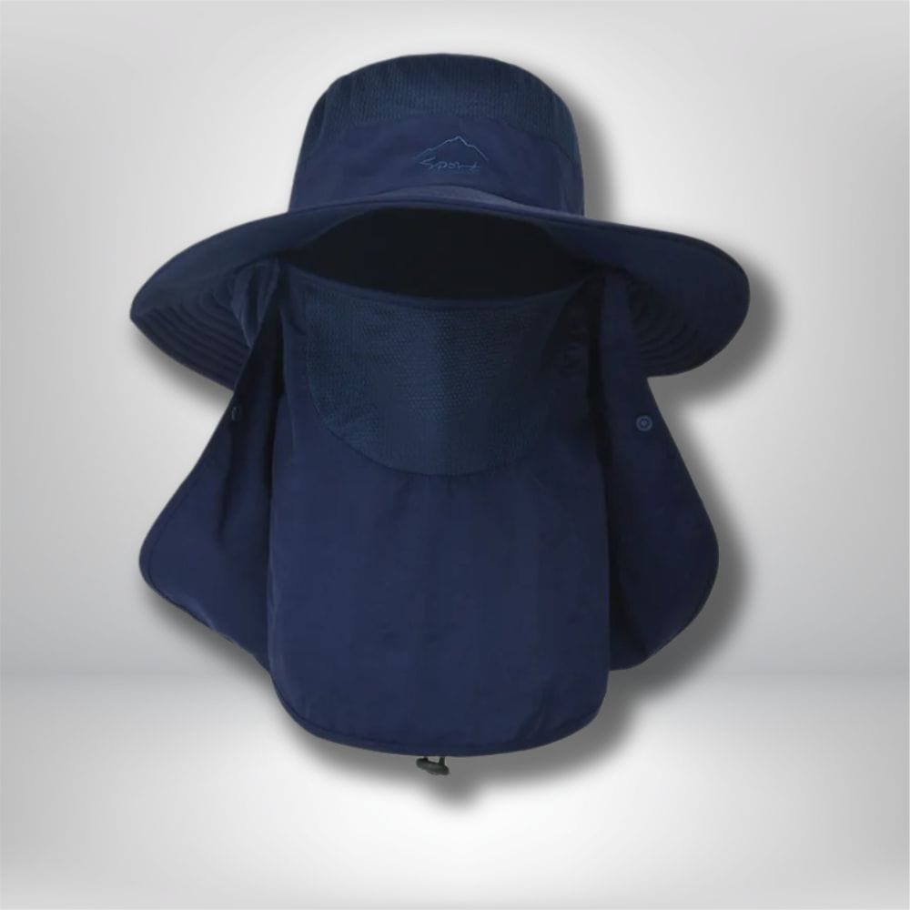 Chapeau randonnée homme Bleu marine / 56-62 cm