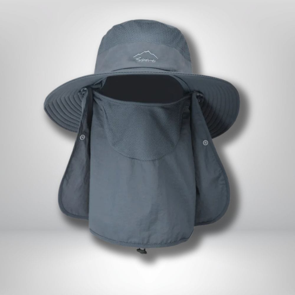 Chapeau randonnée homme Gris foncé / 56-62 cm