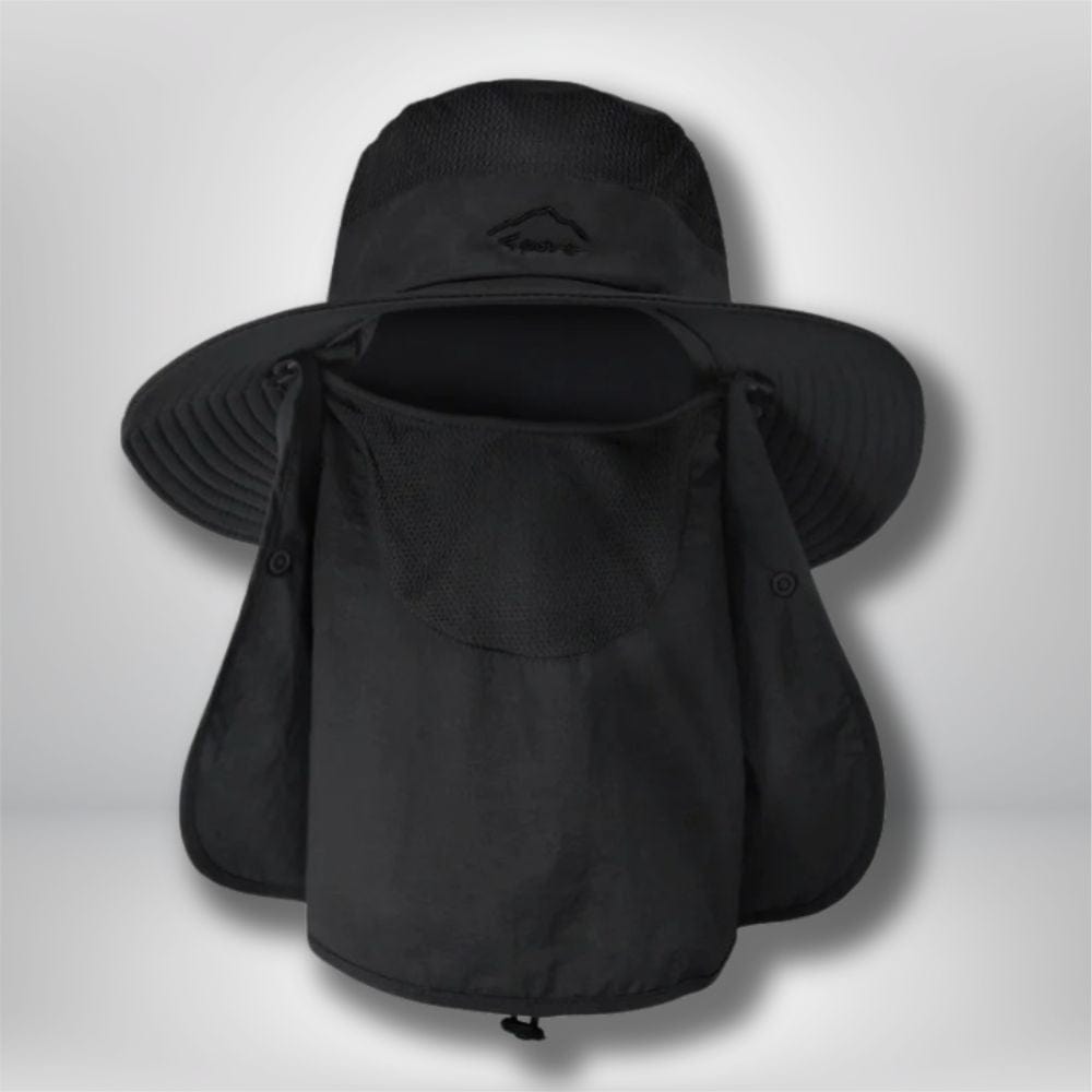 Chapeau randonnée homme Noir / 56-62 cm