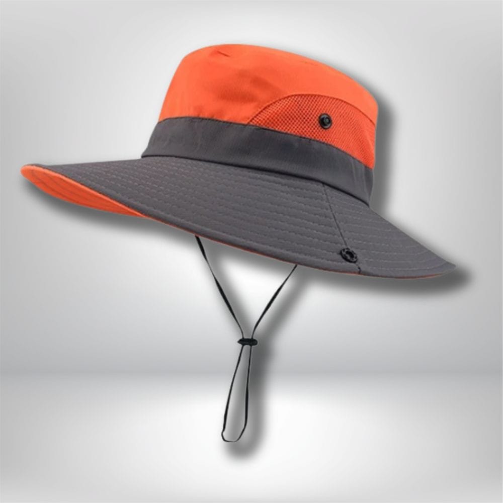 Chapeau trekking femme Orange