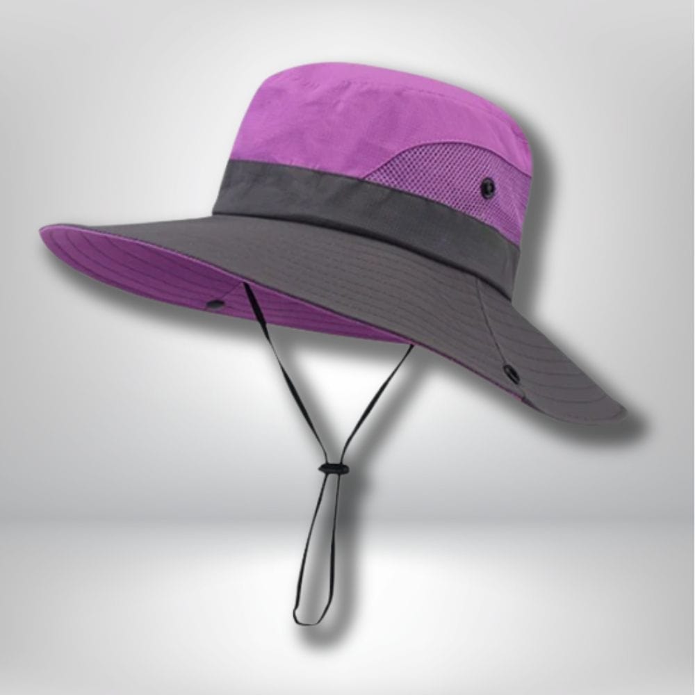 Chapeau trekking femme Pourpre