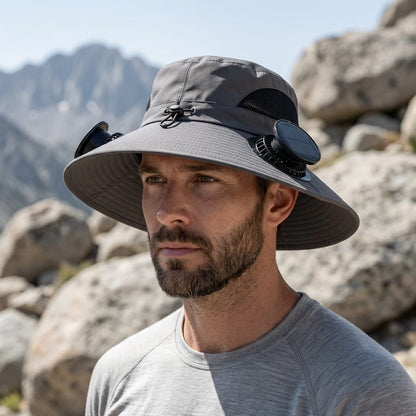 Chapeau trekking homme Vert foncé / 60cm