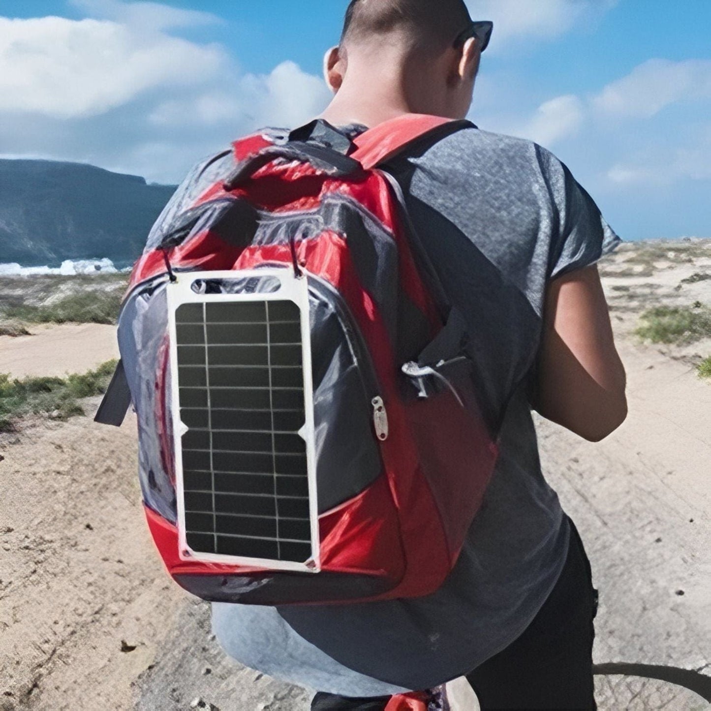 Chargeur solaire portable randonnée 35W