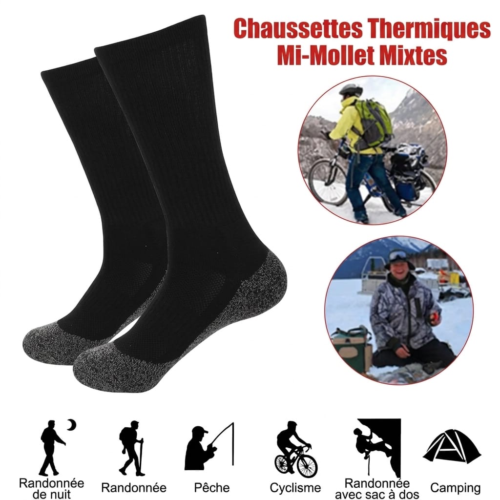 chaussette randonnée anti ampoule