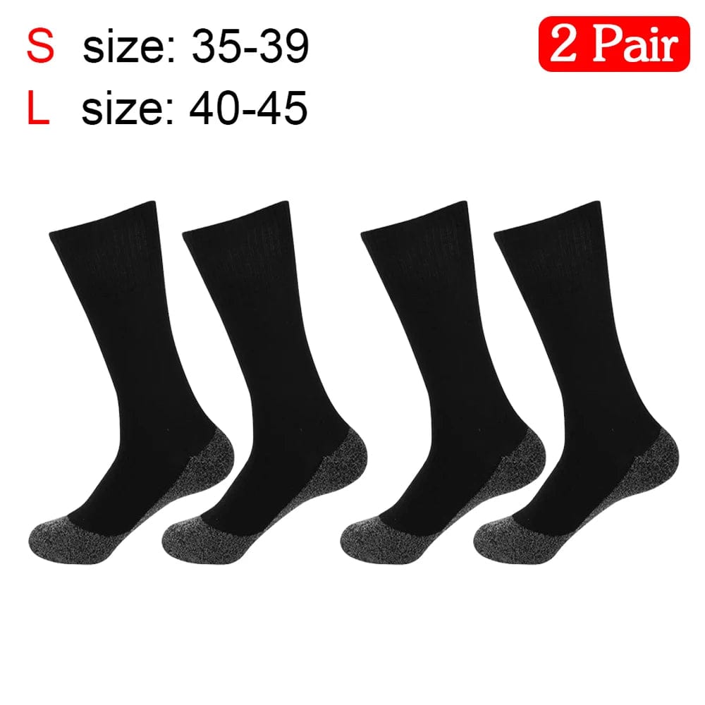 Chaussettes randonnée anti-ampoules 2Paires ( une paire 40-45 ) ( une paire 35-39 )