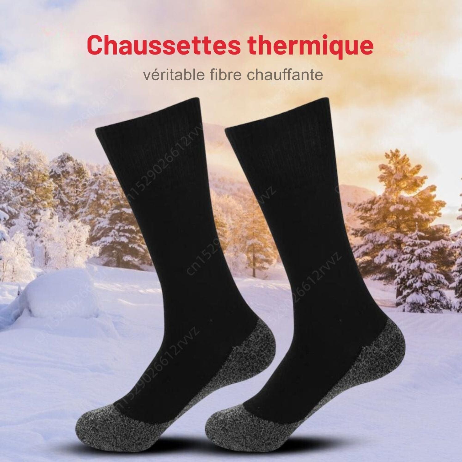 Chaussettes randonnée anti-ampoules