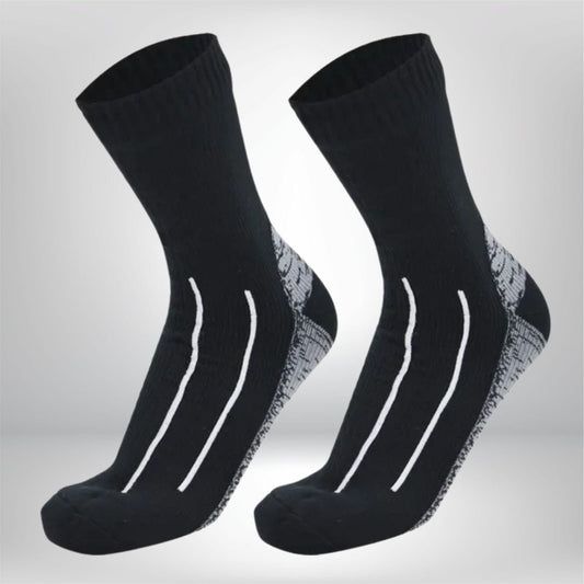 chaussettes trekking 1 paire BLANC line / XL Euro 47-50