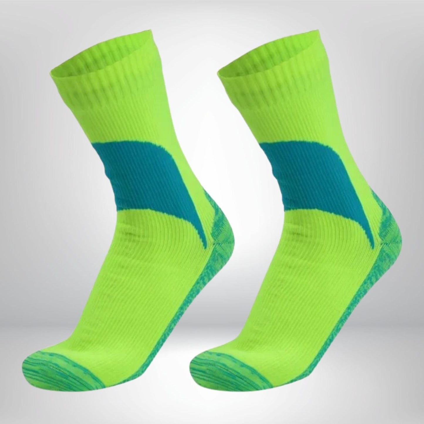 chaussettes trekking 1 paire VERT / S Euro 37-39