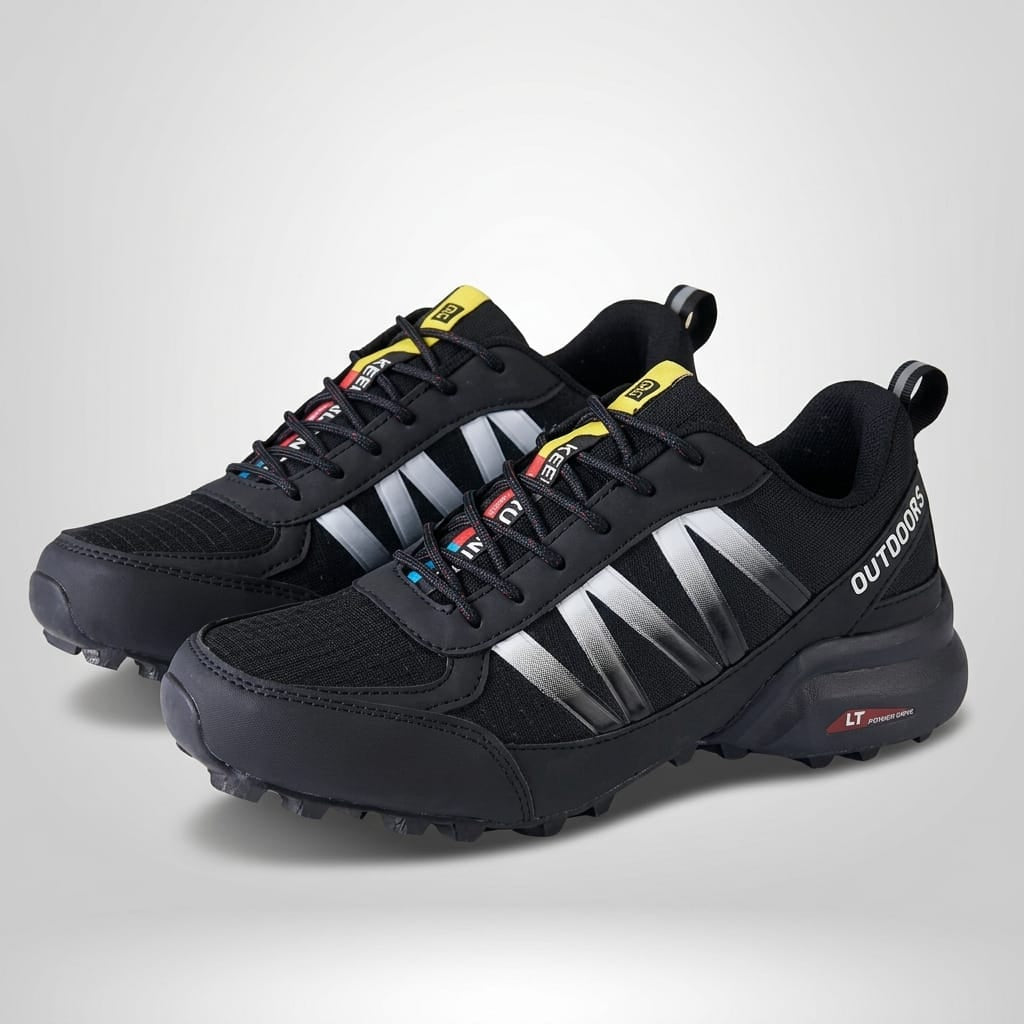 chaussure basse randonné homme K200 Noir / 37