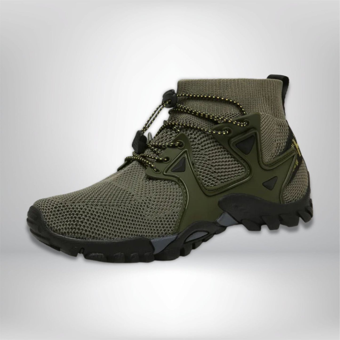 chaussure de randonnée homme confortable Vert / 38