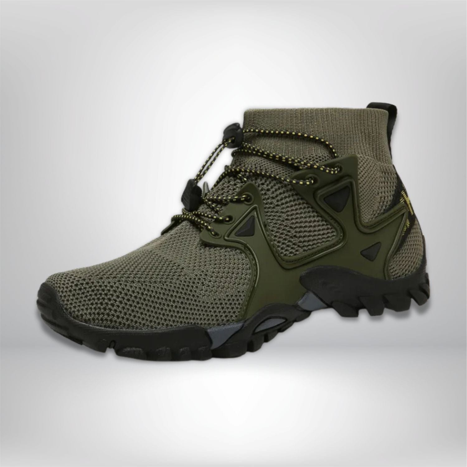 chaussure de randonnée homme confortable Vert / 38