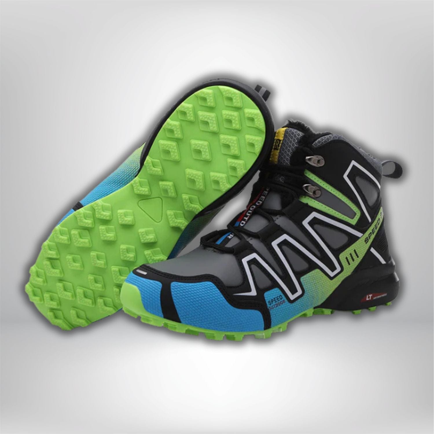 chaussure haute randonnée homme Vert / 39