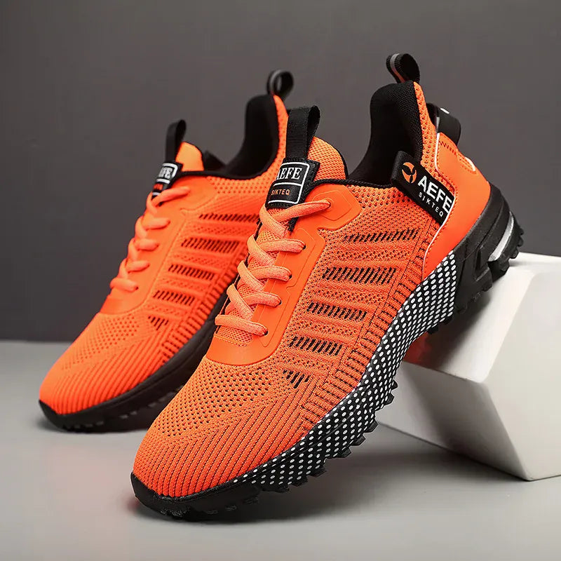 Chaussure trail randonnée homme Orange / 40