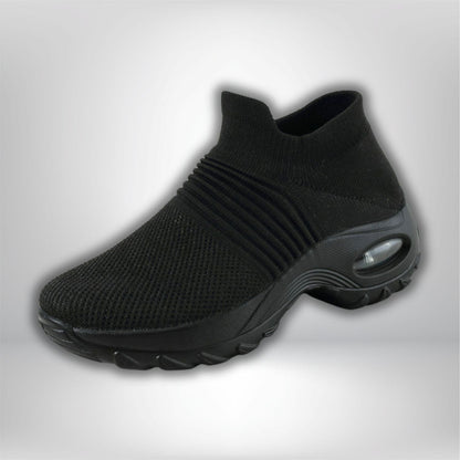 chaussures de marche femme | légère imperméable Noir / 35