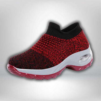 chaussures de marche femme | légère imperméable Rouge / 35