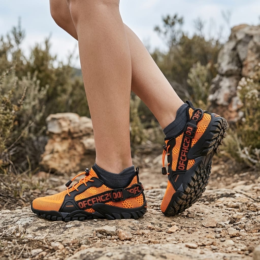 chaussures de marche femme pieds sensibles