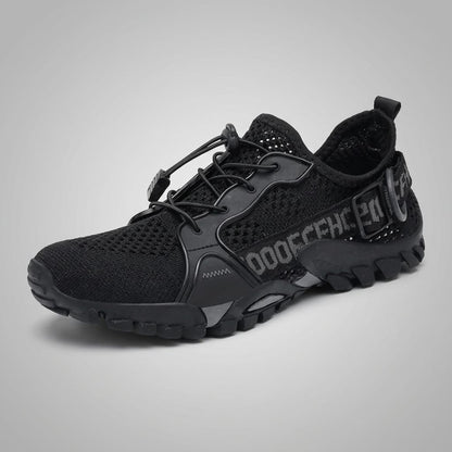 chaussures de marche femme pieds sensibles Noir / 36(23.0CM)