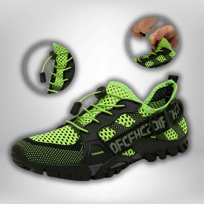 chaussures de marche femme pieds sensibles Vert / 36(23.0CM)