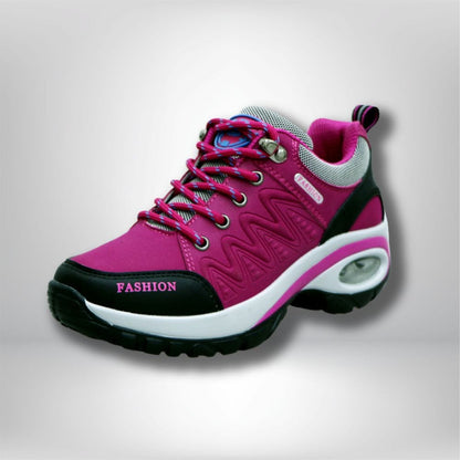 Chaussures de randonnée femme | confortables Rose rouge / 35