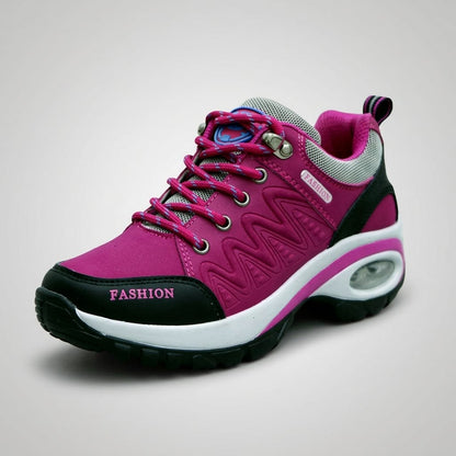 Chaussures de randonnée femme confortables Rose rouge / 35