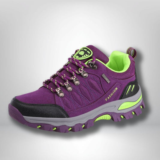 chaussures randonnée cuir femme POURPRE / Eur 35