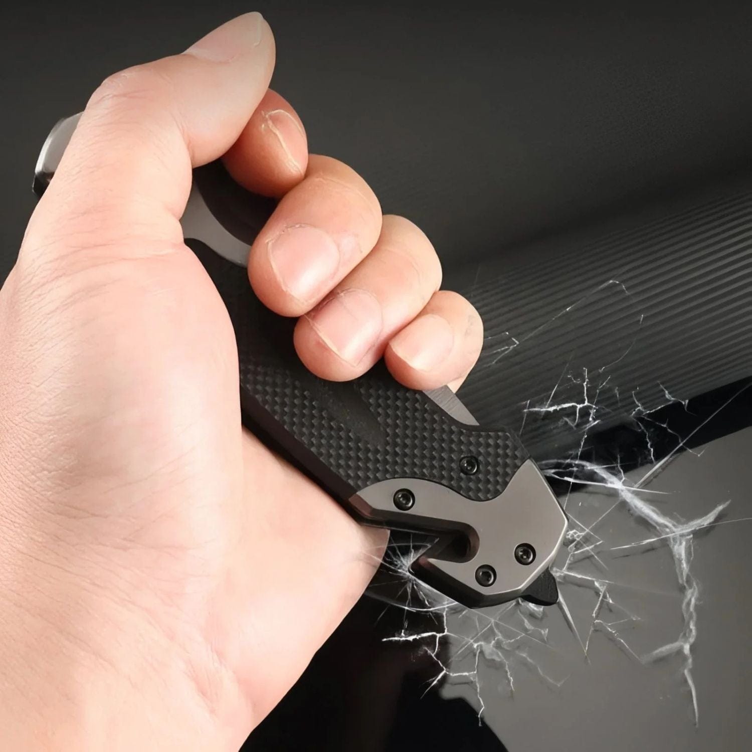 Couteau De Randonnée Pliant Noir