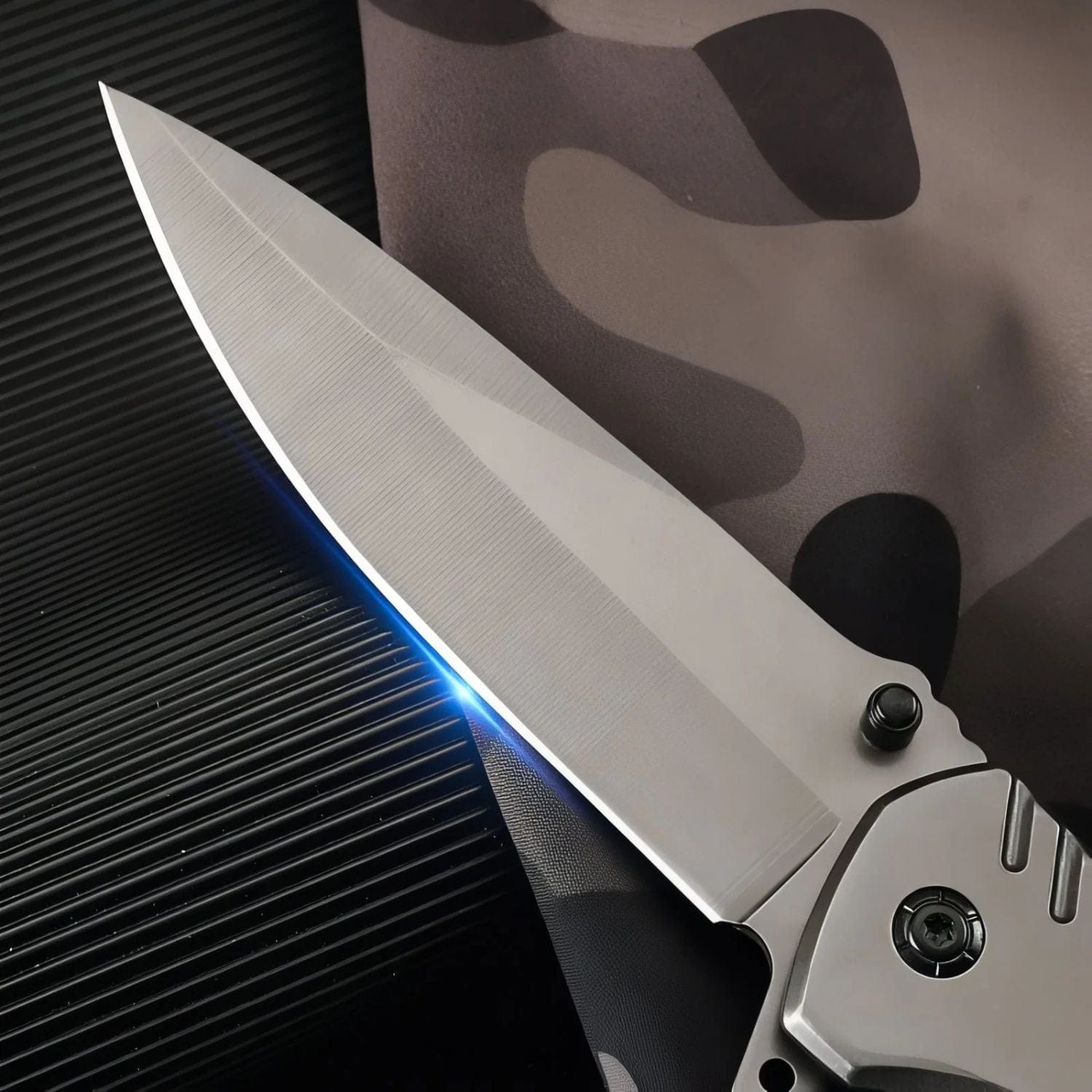 Couteau De Randonnée Pliant Noir