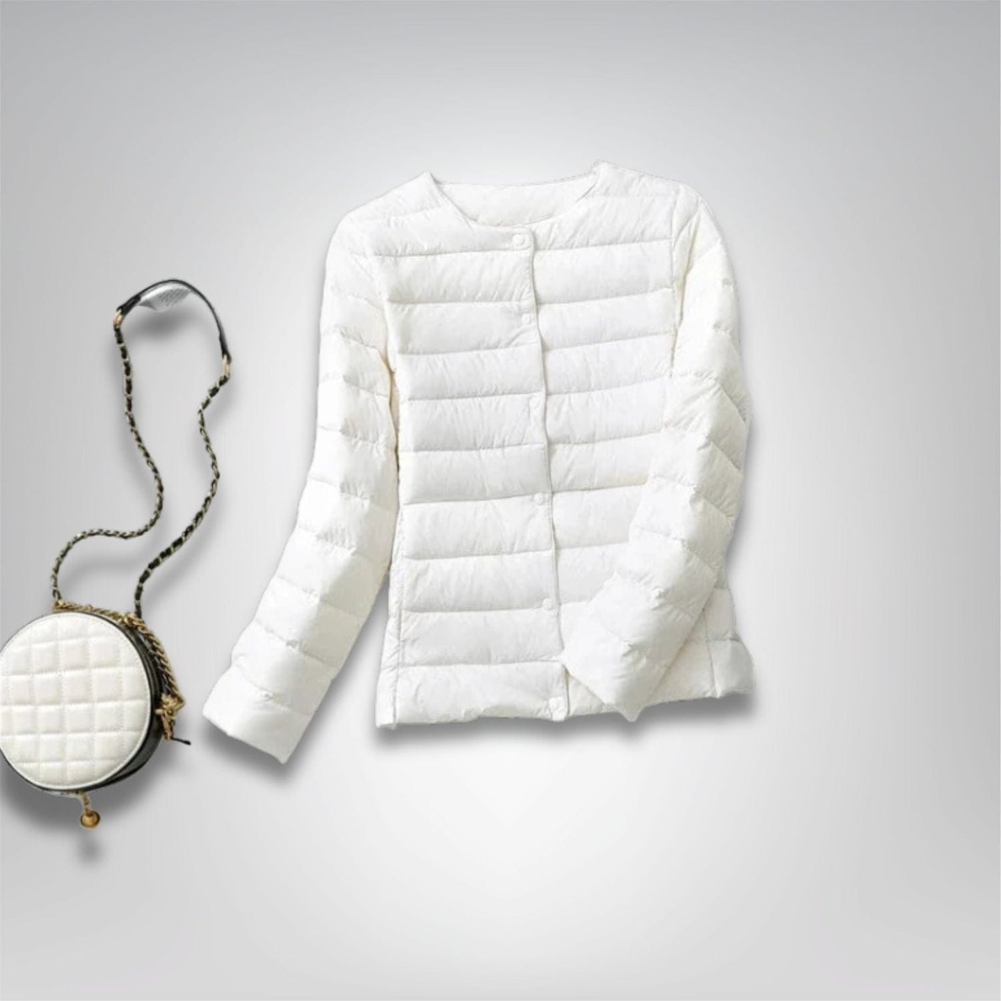 Doudoune randonnée compressible femme Blanc / M