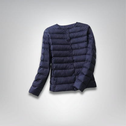 Doudoune randonnée compressible femme Bleu Marine / M