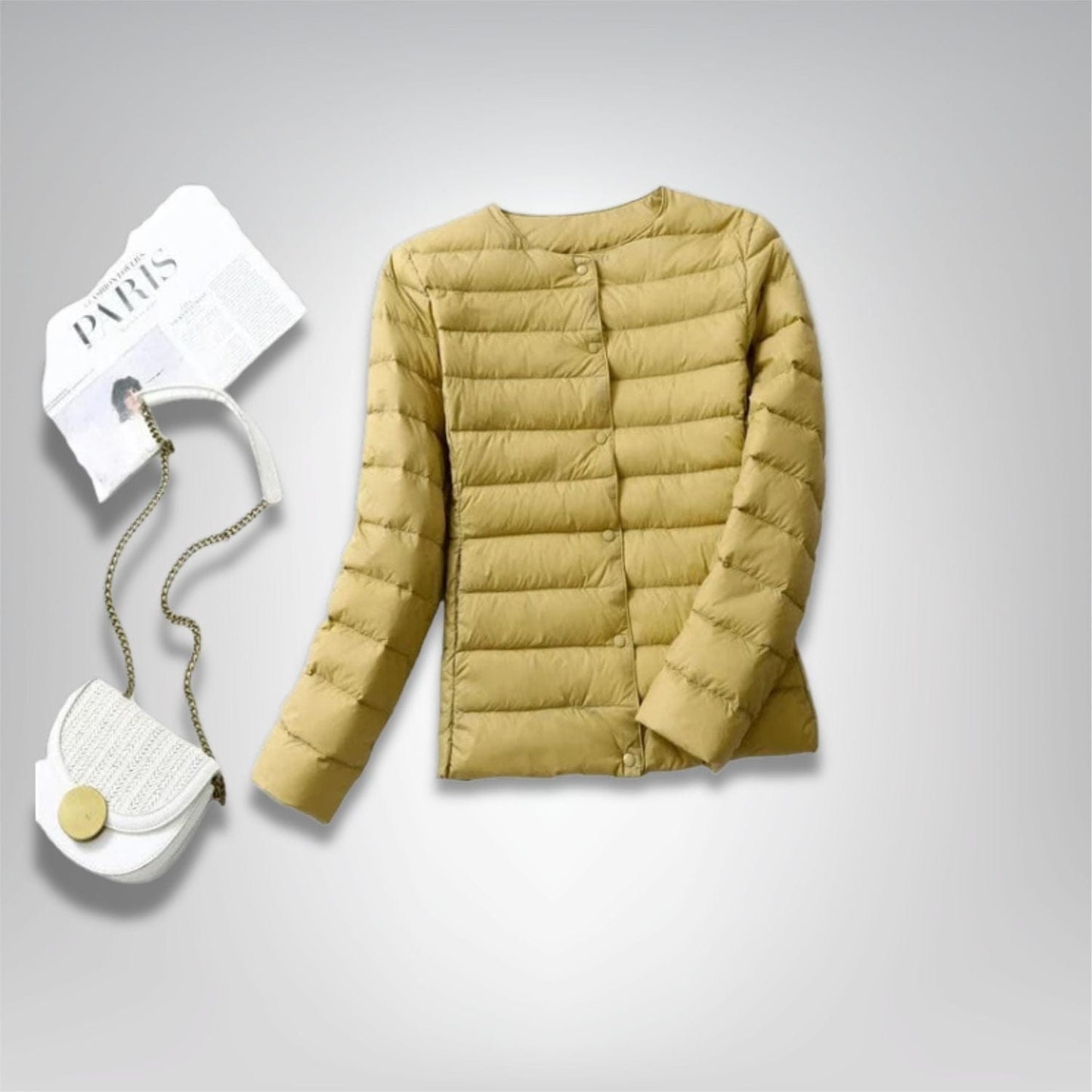 Doudoune randonnée compressible femme Jaune / M