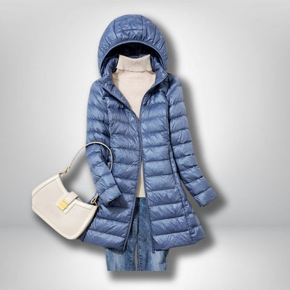 Doudoune randonnée femme Bleu / M