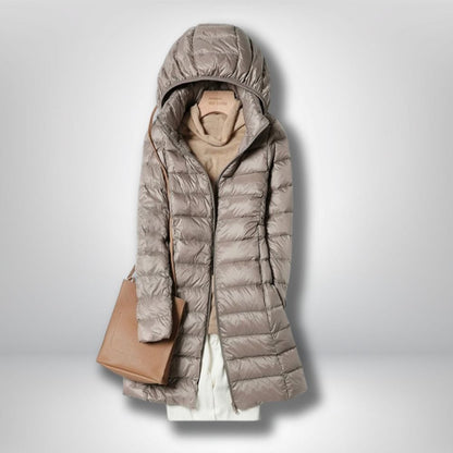 Doudoune randonnée femme Kaki / M