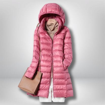 Doudoune randonnée femme Rose / M