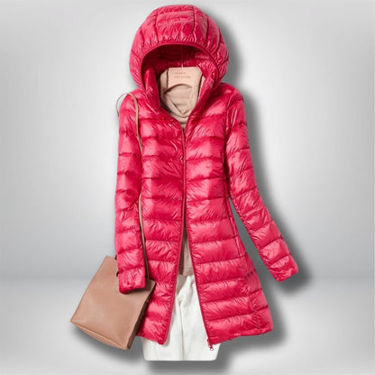 Doudoune randonnée femme Rouge / M