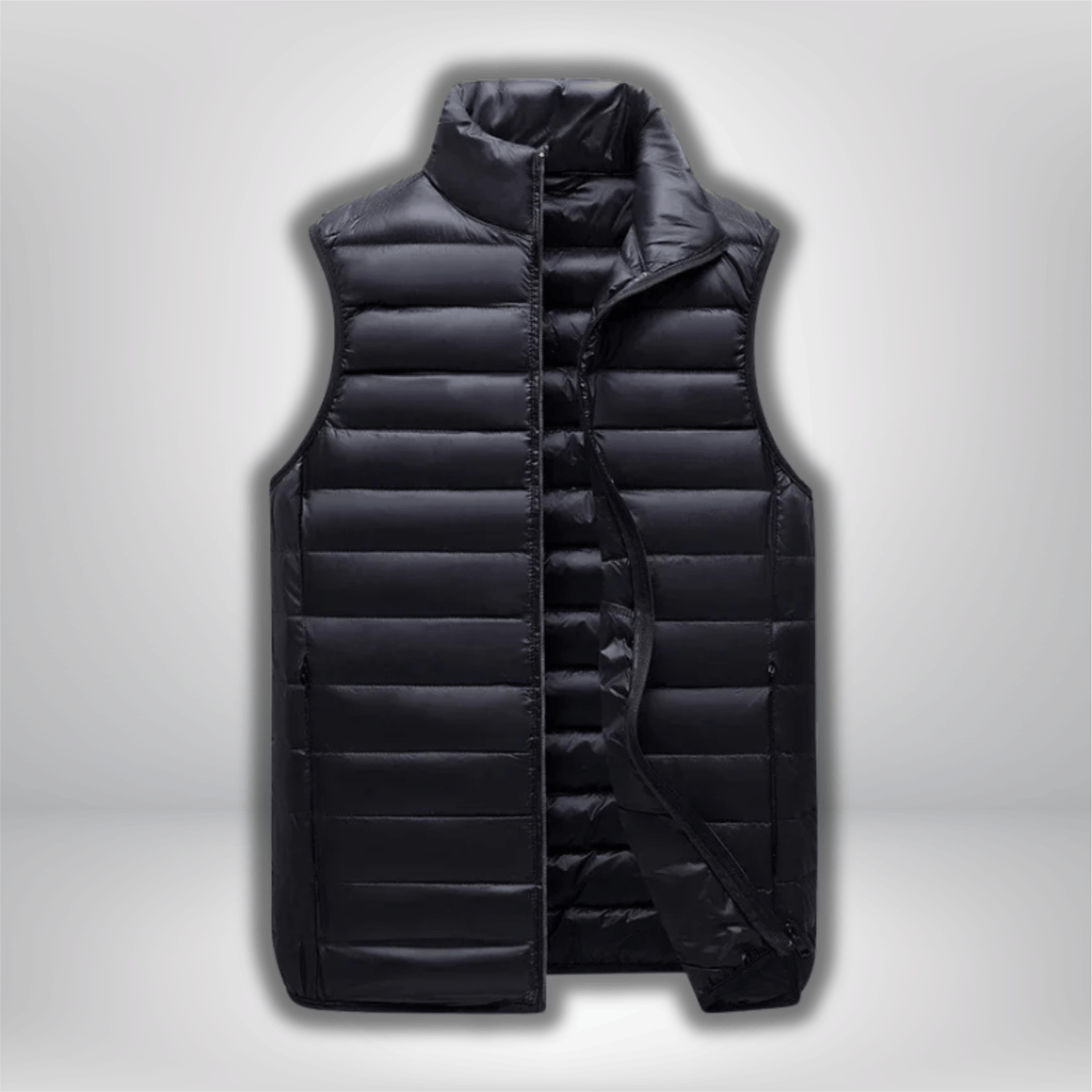 Doudoune sans manche randonnée Noir / M(47.5-57.5kg)