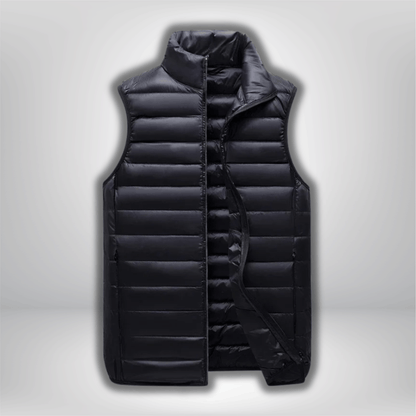 Doudoune sans manche randonnée Noir / M(47.5-57.5kg)