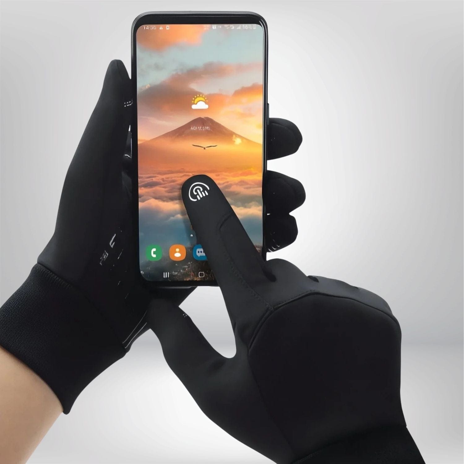 Gants chauds randonnée